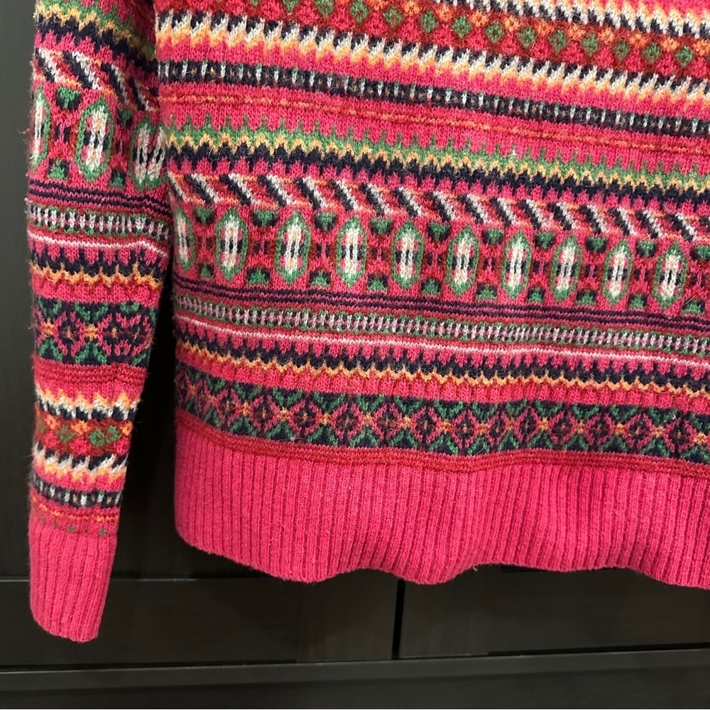 Bogner Fire & Ice Wool Zipper Sweater Vintage Inspired Size Large Women’s - Picture 10 of 16